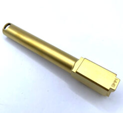 High Table Arms COMPENSATED Barrel for GL0CK 17 GEN 1-4 TiN Gold G17 Made in USA - Image 6