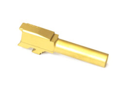 Alternative view of High Table Armory TiN Coated Match Barrel for Glock 43/43X G43 9mm Gen 1-4 NEW
