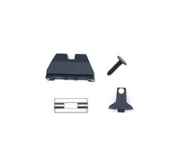 HIGH TABLE Suppressor TALL Height Sights for Glock Poly White Dot CO-WITNESS