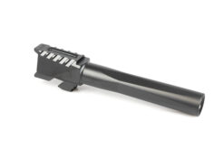 MATCH FLUTED SERRATED BLACK BARREL FOR GLOCK 17 G17 9mm Gen 1-4 SS NEW
