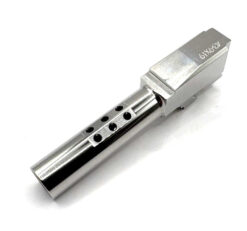 Glock 43 43x Polished Stainless Barrel Ported OEM Replacement G43 43X