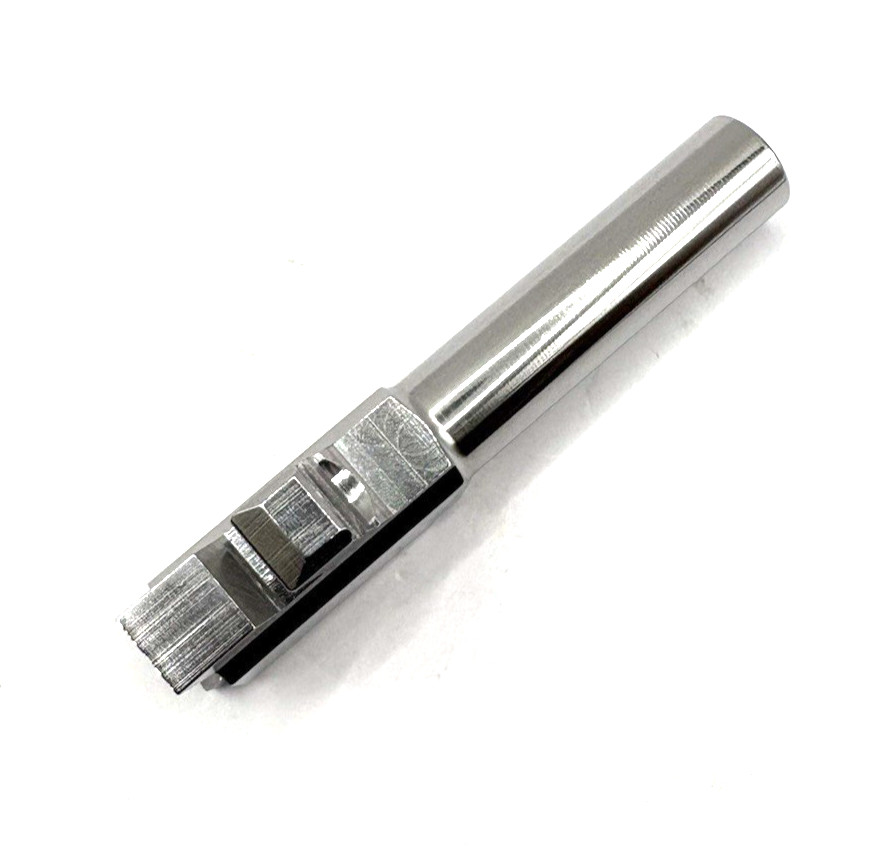 Glock 43 43x Polished Stainless Barrel Ported OEM Replacement G43 43X - Image 6
