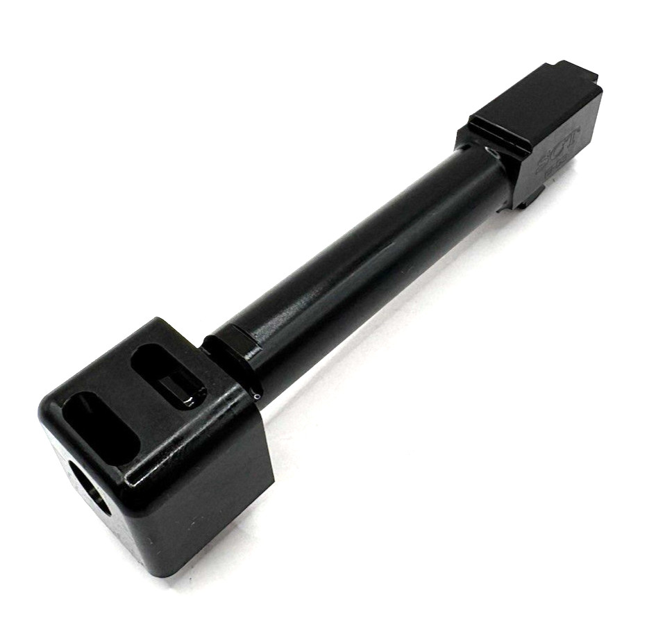 SCT BARREL & COMPENSATOR COMBO KIT for OEM Glock Gen 3 G19 9mm Threadless Design - Image 3