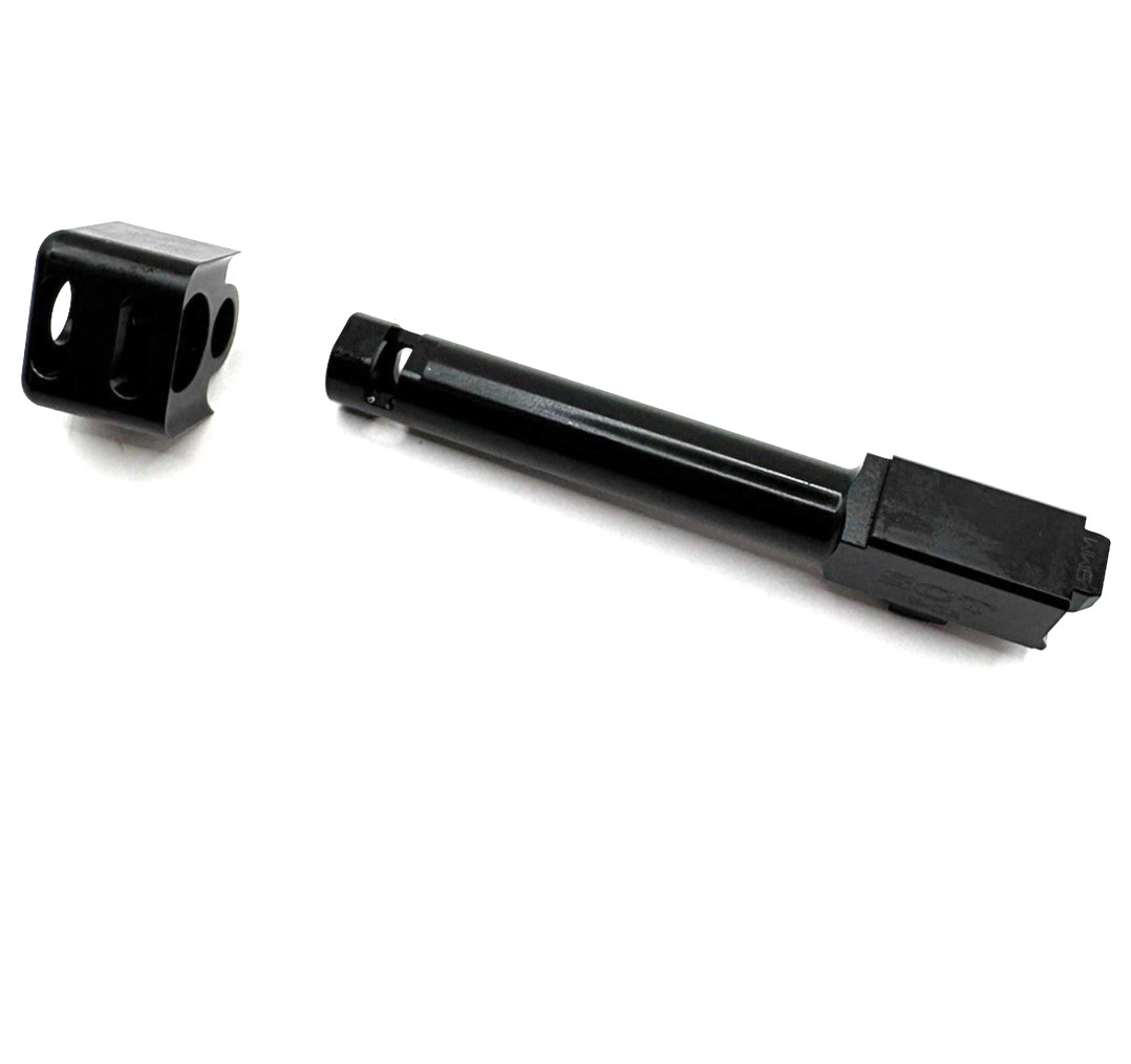 SCT BARREL & COMPENSATOR COMBO KIT for OEM Glock Gen 3 G19 9mm Threadless Design - Image 6