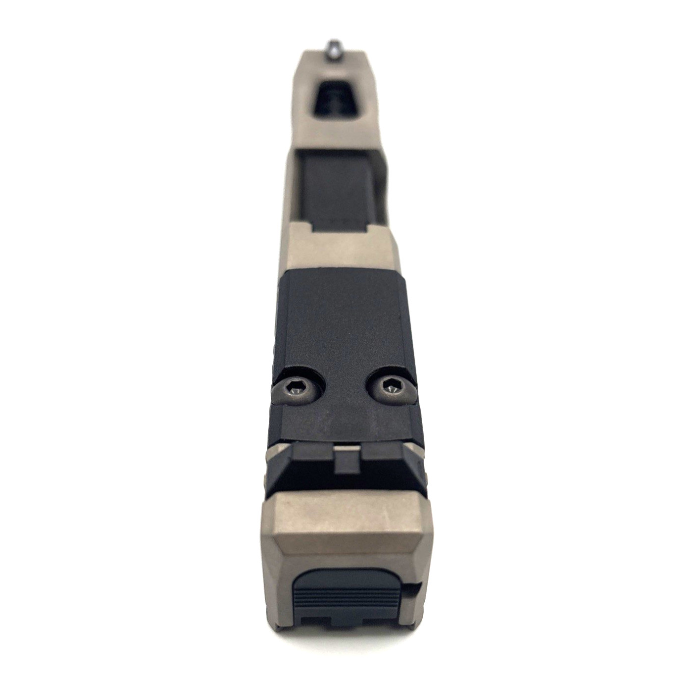 HTA Glock 43 43x Complete Nickel Reaper Slide RMSc Cut Black Ported Barrel - Image 7