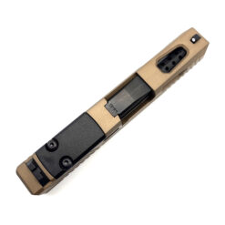 HTA Glock 43 43x Complete FDE Reaper Slide RMSc Cut Black Ported Barrel - Image 4