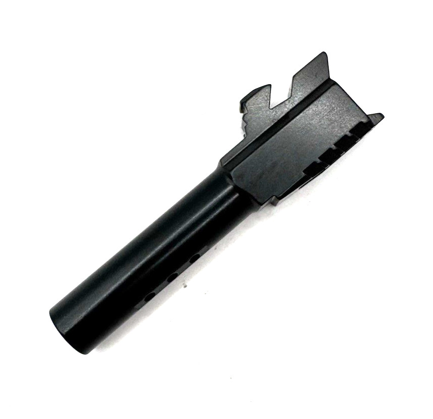 Glock 43 43x Black Nitride Venom Barrel Fluted Ported OEM Replacement G43 43X - Image 5