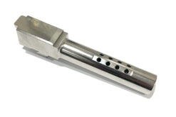 High Table Armory Ported 9mm Barrel for Glock 19 Gen1-5 Stainless Steel Finish