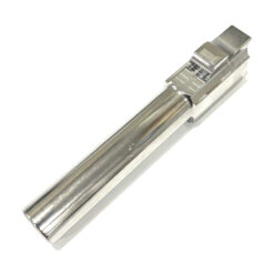 High Table Armory Ported 9mm Barrel for Glock 19 Gen1-5 Stainless Steel Finish - Image 2